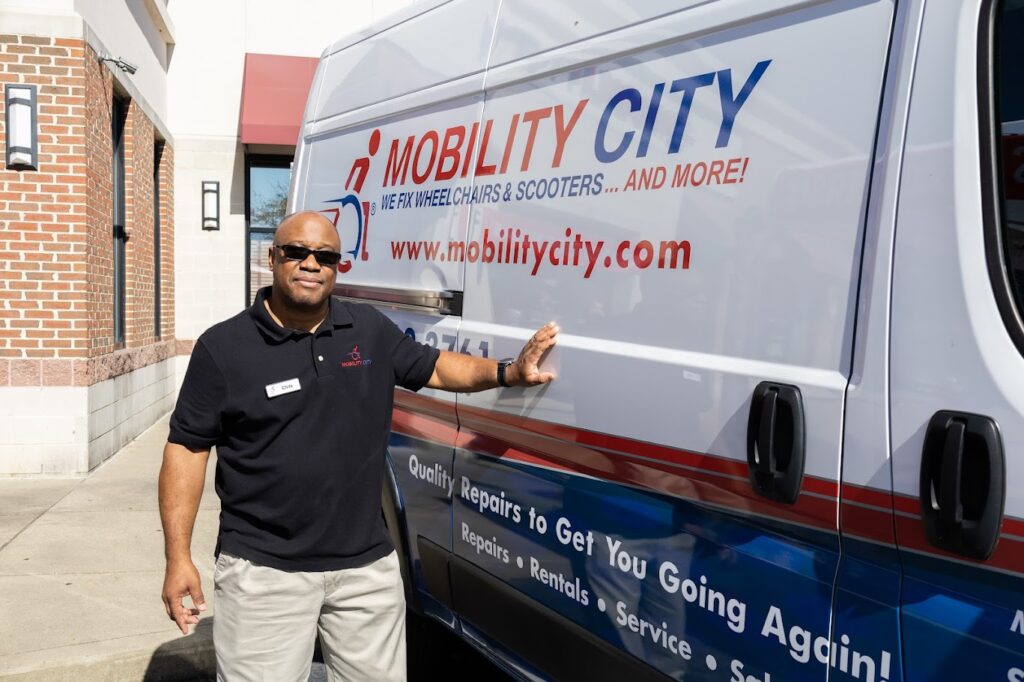 Mobility City of Southern Maryland - Chris with Van